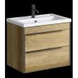 Подвесная тумба Aqwella Fargo 68.2x55.7x44.2 см (ШxВxГ) Дерево тёмное