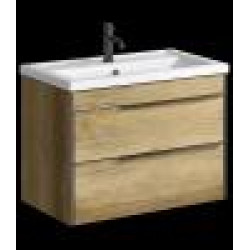 Подвесная тумба Aqwella Fargo 78.8x55.7x44.2 см (ШxВxГ) Дерево тёмное