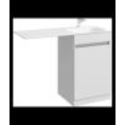 Напольная тумба. Aqwella Forma 53.5x87x49 см (ШxВxГ) Белый