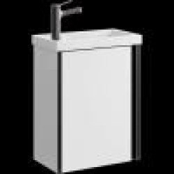 Комплект подвесной тумбы Aqwella Urban 45x25 см, ,белый  с умывальником Фостер 45