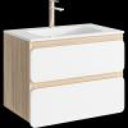 Подвесная тумба Aqwella Vento 75 см, цвет фасадов - белый