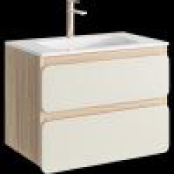 Подвесная тумба Aqwella Vento 75 см, цвет фасадов - морская дюна