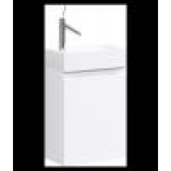 Подвесная тумба Aqwella Leon-MP 40x50x22 см (ШxВxГ) Белый