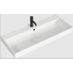 Умывальник Aqwella ВИЛИС 1000 керамика 1000x450 мм (отгружается только в комплекте с тумбой)