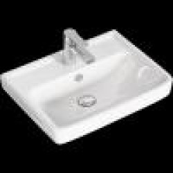 Умывальник Aqwella МИНИ 500 (Дрея) керамика 505x383 мм (отгружается только в комплекте с тумбой)