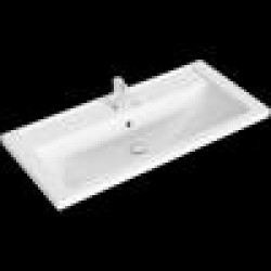 Умывальник Aqwella ФОСТЕР 1000 керамика 1012x455 мм(отгружается только в комплекте с тумбой)