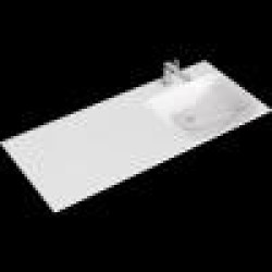 Умывальник Forma 115 правый 1150x500 мм литьевой мрамор (отгружается только в комплекте с тумбой)