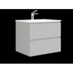 Тумба Raval Coste 60x45 см подвесная Светло-серый