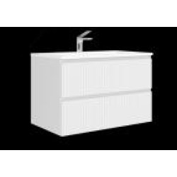 Тумба Raval Coste 80x45 см подвесная Белый