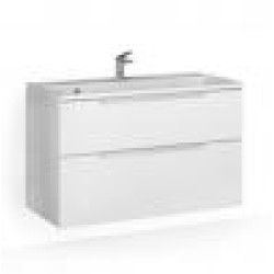 Тумба Raval Wector 100x45 подвесная белая