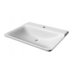 Раковина Welto 80x46 см литьевой мрамор