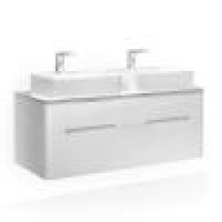 Тумба Jorno Bosko 120x50 подвесная белая