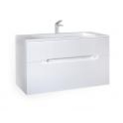 Тумба Jorno Modul 100x45 подвесная белая