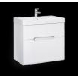 Тумба Jorno Moduo Slim 50x35 подвесная белая