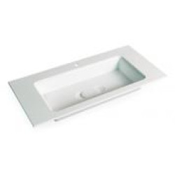 Раковина Madera Modul 100x45 см литьевой мрамор (Mol.08.100/W)