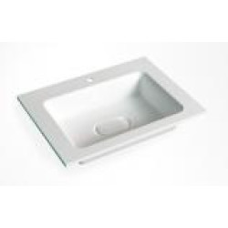 Раковина Madera Modul 65x45 см литьевой мрамор (Mol.08.65/W)